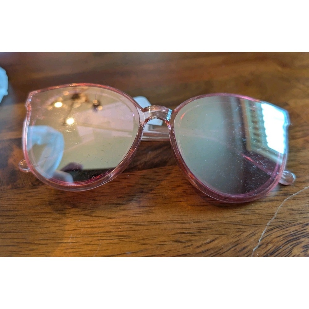 West Loop Women's Pink Rose Sunglasses UVA-UVB Lens Protection #59773
